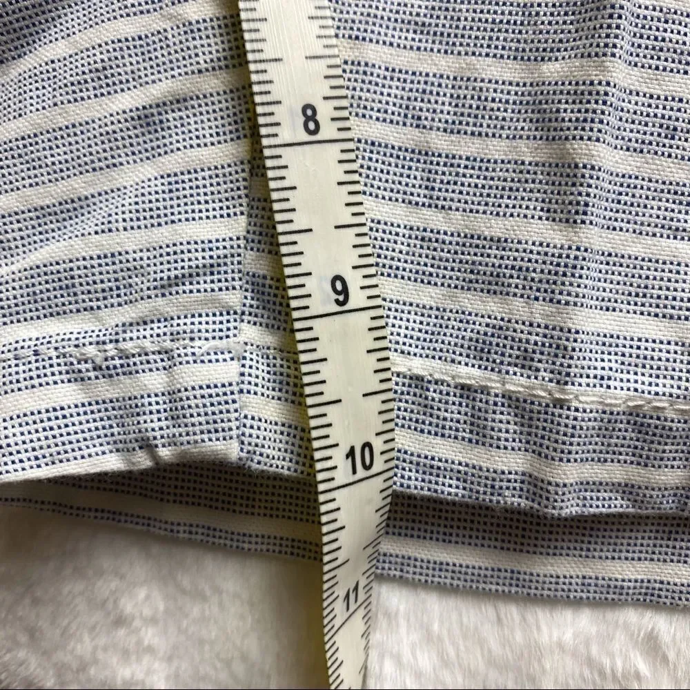 Modern Amusement Striped Flat Front Shorts Size 34